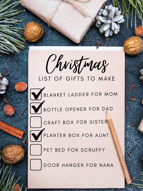 DIY Your Holiday Gift List This Year