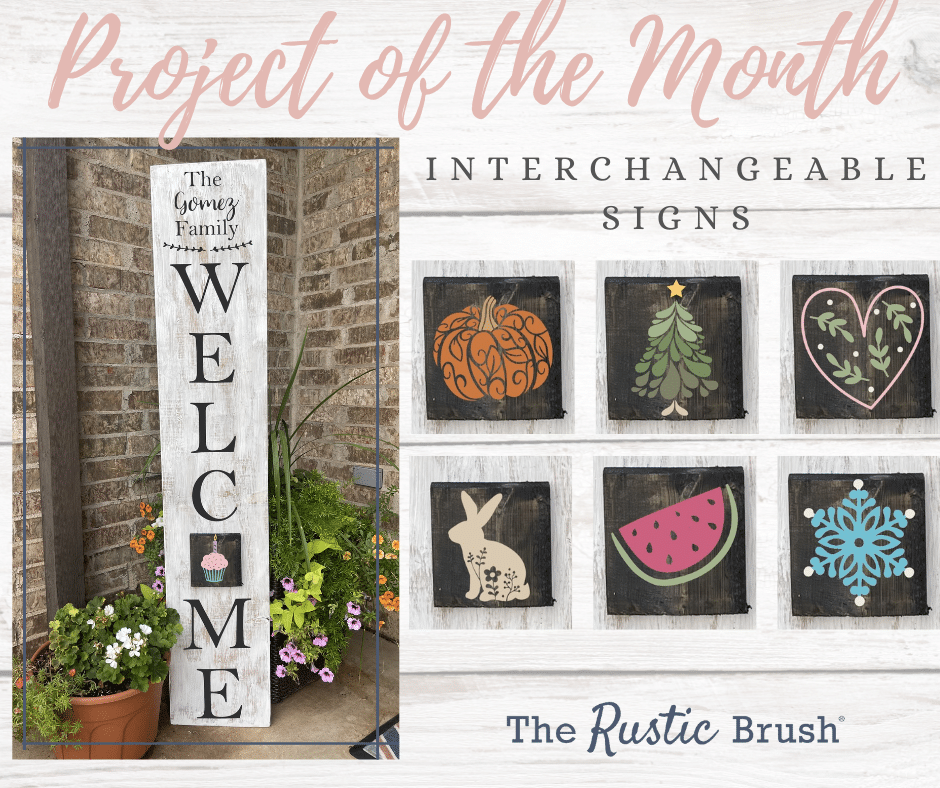 Project Of The Month - Doormats - The Rustic Brush
