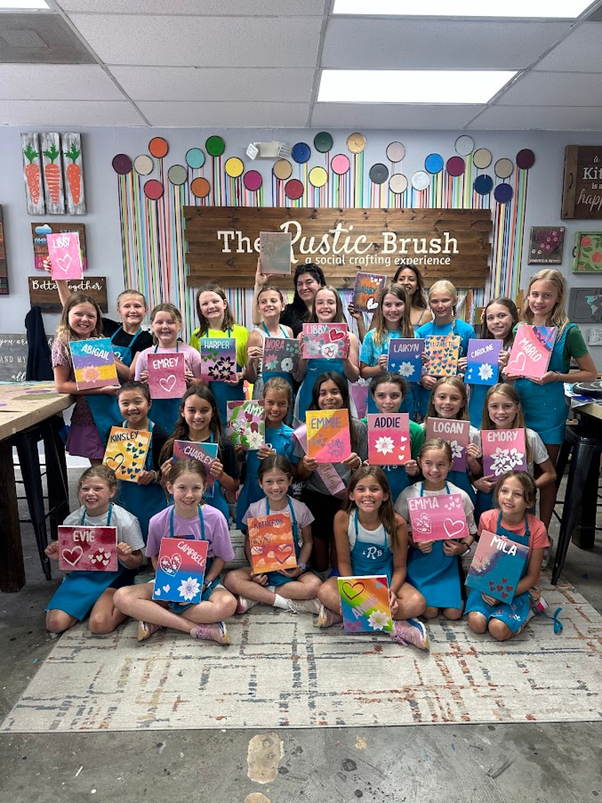 a group of people posing for the camera