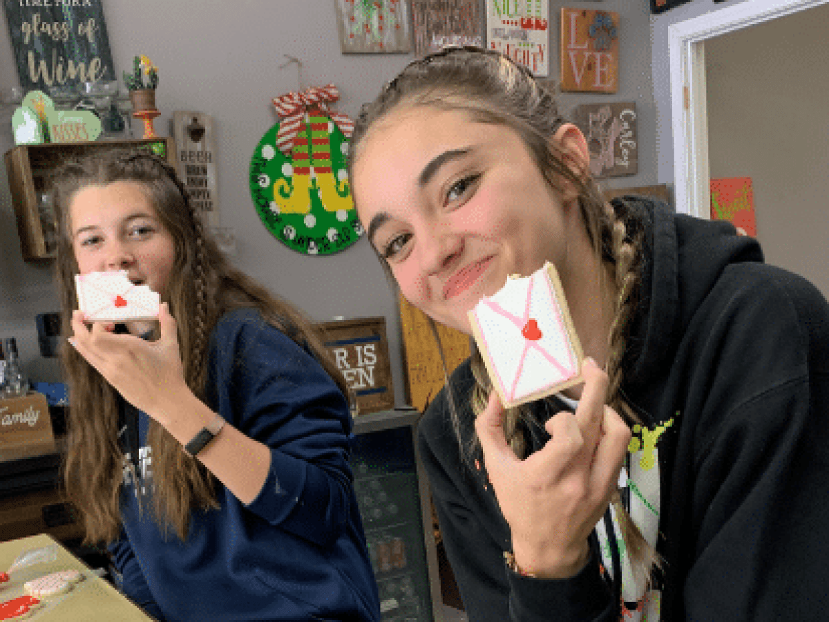 a man and a woman taking a selfie