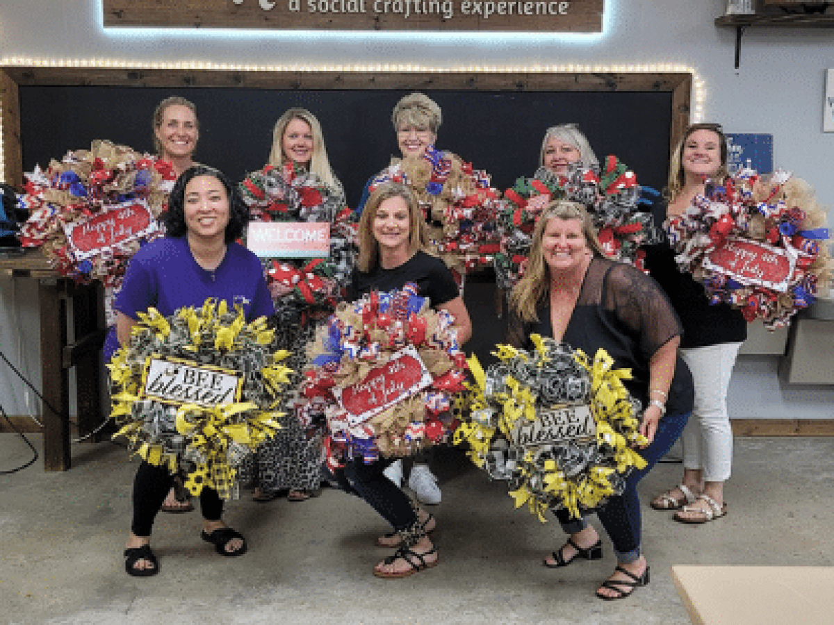 a group of people posing for a picture